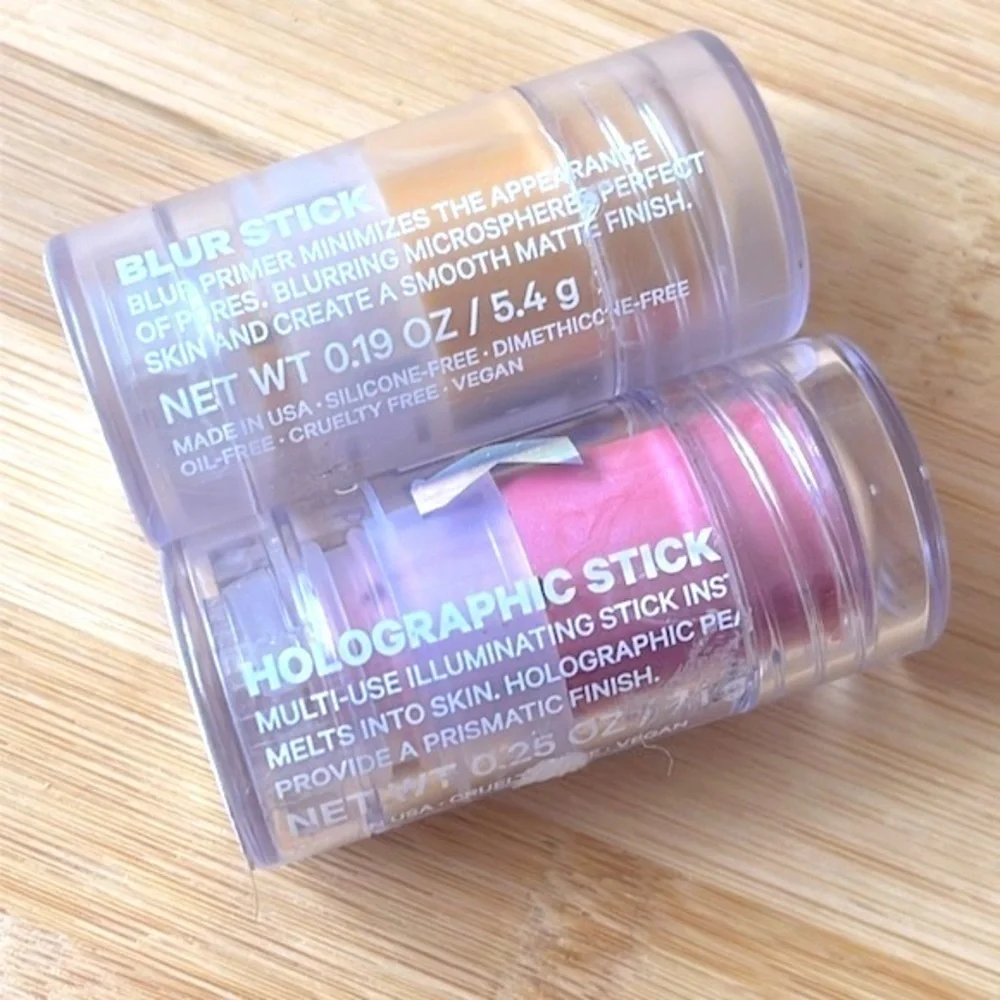 Brand New Milk Makeup Set of Blush Blur Holographic Sticks Lash & Brow Serum